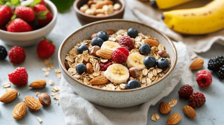Découvrez les bienfaits des céréales muesli aux noix pour un petit-déjeuner équilibré