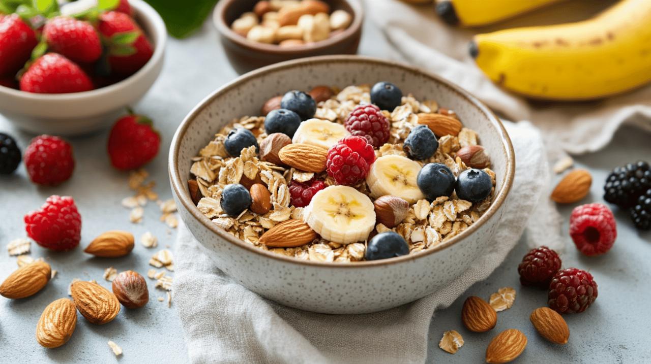 Découvrez les bienfaits des céréales muesli aux noix pour un petit-déjeuner équilibré